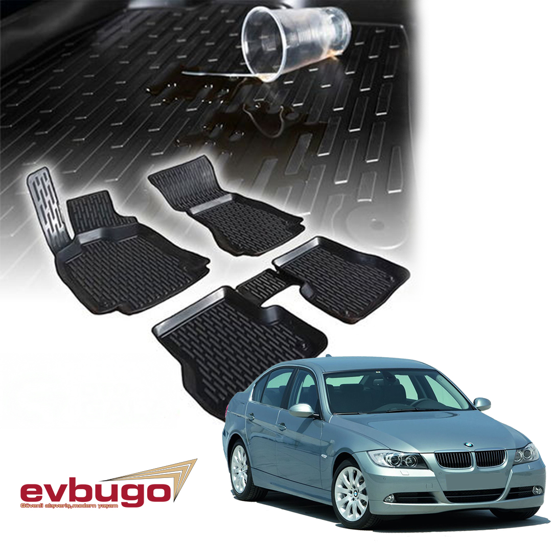 3D PASPAS SİYAH BMW 3 SERİSİ E90 2005-2012